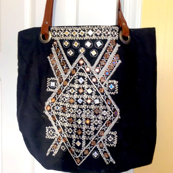 Embroidery Design Tote Bag - Picture 1 of 3